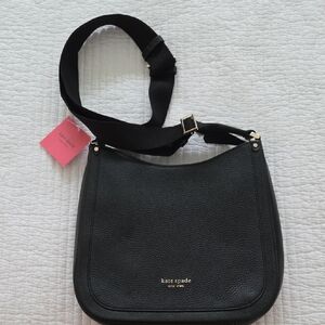 Kate Spade Black Pebbled Shoulder Bag